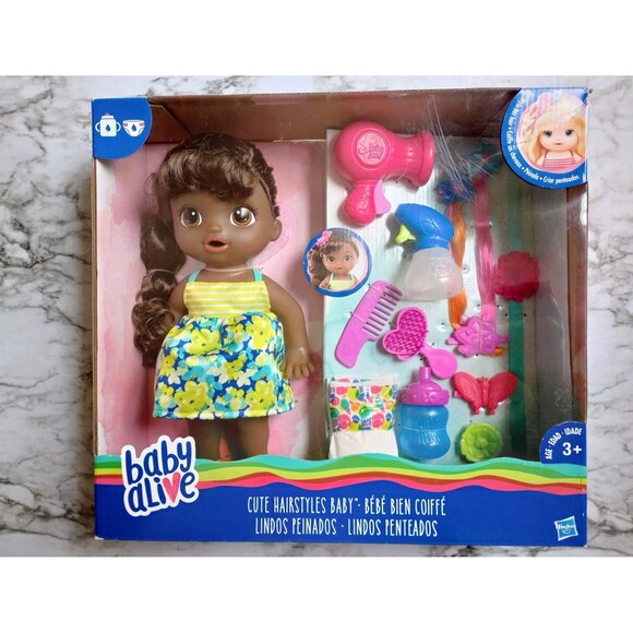Hasbro Other - NIB Baby Alive Cute Hairstyles Baby with Accessories